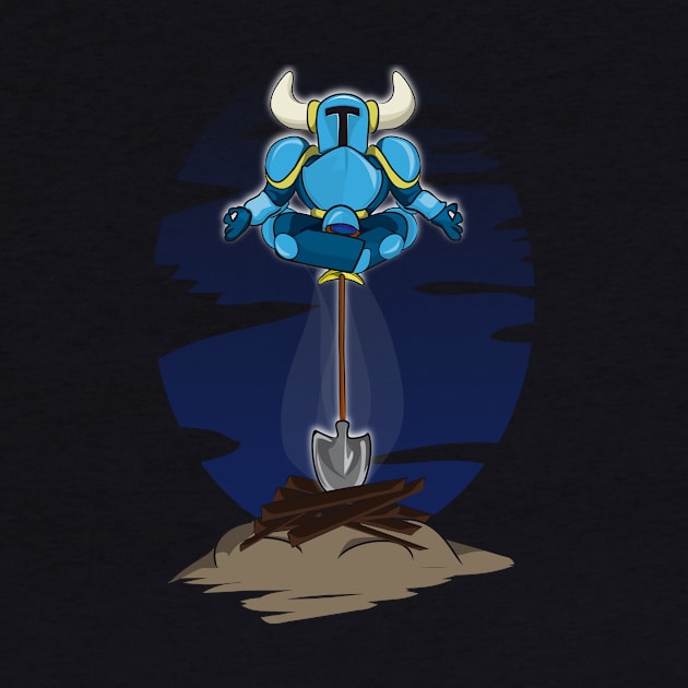 Shovel Yoga Knight by GualdaTrazos